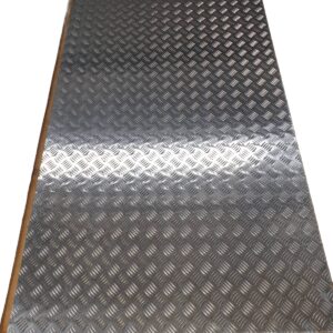 Tablă aluminiu striată Quintet 1.5 x 1250 x 2500 mm, model antiderapant, aliaj EN AW-1050A, finisaj industrial