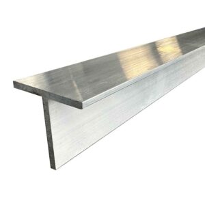 Profil T aluminiu 100x100x3.5mm EN AW-6060 T6 AlMgSi0.5 - bara T industrial standard